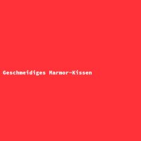 Geschmeidiges Marmor-Kissen