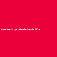 Geschmeidige Aluminium-Brille