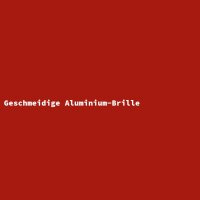 Geschmeidige Aluminium-Brille