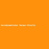 Aerodynamischer Marmor-Klositz